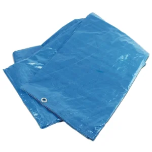 BRÜDER MANNESMANN Abdeckplane, 3,5 x 4,8 m, blau