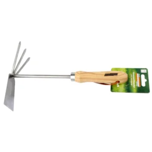 BRÜDER MANNESMANN Doppelhacke, mit Holzgriff, Breite: 80 mm