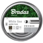 Bradas Gartenschlauch WHITE LINE, 1/2", silber/weiß, 50 m
