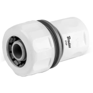 Bradas Schlauchkupplung WHITE LINE mit Wasserstopp, 3/4"