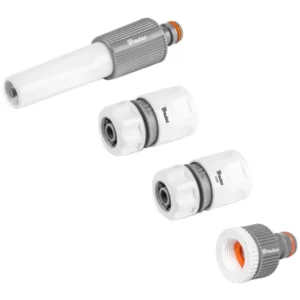Bradas Spritzdüse-Set WHITE LINE, 1/2", PVC, 4-teilig