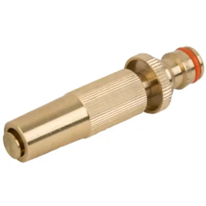 Bradas Spritzdüse, stufenlos einstellbar, aus Messing