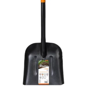 Bradas Stahl-Schaufel, Länge 1.250 mm, schwarz/orange