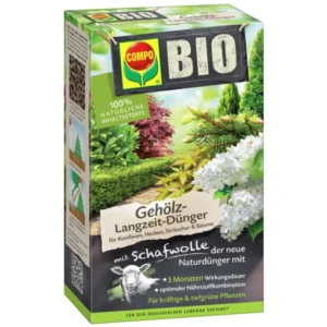 COMPO BIO Gehölz Langzeit-Dünger mit Schafwolle, 2 kg