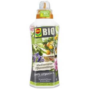 COMPO BIO Mediterraner Pflanzendünger, 500 ml Dosierflasche