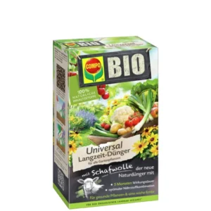 COMPO BIO Universal Langzeit-Dünger mit Schafwolle, 2 kg