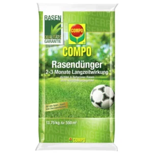 COMPO Rasendünger mit Langzeitwirkung, 13,75 kg für 550 qm