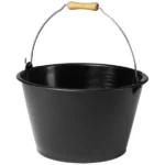 EDA Eimer, 15,5 Liter, Kunststoff, schwarz