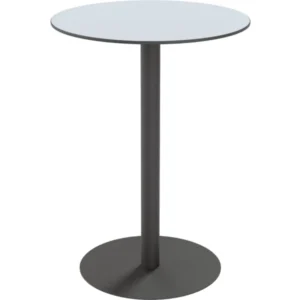 PAPERFLOW Garten-Stehtisch CROSS, (B)600 x (T)600 mm, grau