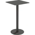 PAPERFLOW Garten-Stehtisch CROSS, (B)600 x (T)600 mm,schwarz