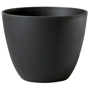 Poétic Pfanzgefäß GAIA ZEBRA, Durchmesser: 145 mm, graphit