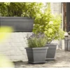 Poétic-Untersetzer My City Garden aus hochwertigem Granit, 290 mm, ideal für stilvolle Pflanzgefäße und optimalen Schutz Ihrer Oberflächen.