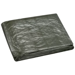 WESTEX Gewebeplane mit Ösen, 4 x 6 m, grün