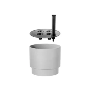 orthex Blumentopf PAULINA, Durchmesser: 400 mm, betongrau