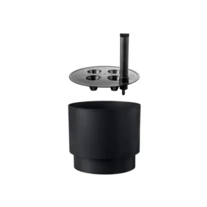 orthex Blumentopf PAULINA, Durchmesser: 400 mm, schwarz