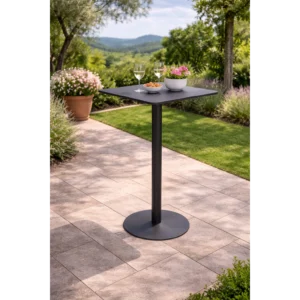 PAPERFLOW Garten-Stehtisch CROSS, quadratisch