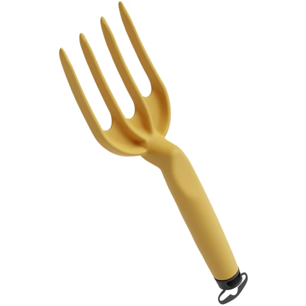 tera Garten-/Blumenforke "Gaia 04", fog grey 3 Blumenforke Gaia 04 in Fog Grey, ideal für präzises Arbeiten im Garten, robustes Material, ergonomischer Griff.