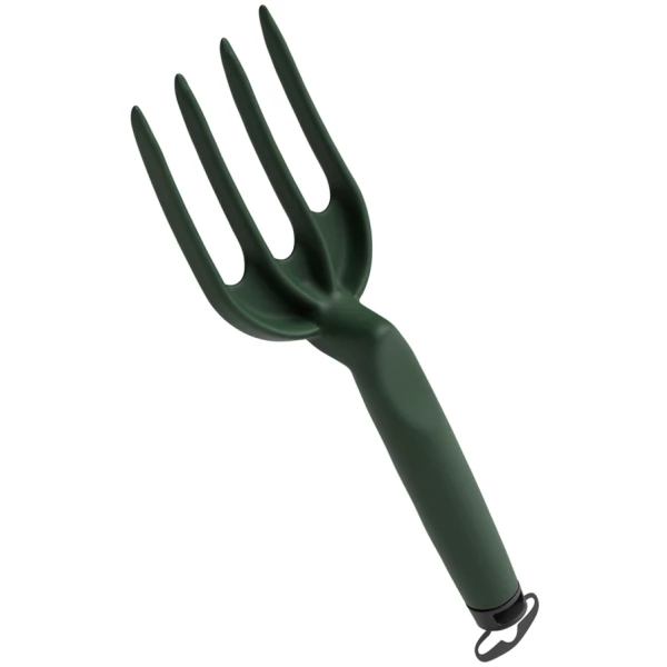 tera Garten-/Blumenforke "Gaia 04", fog grey 4 Blumenforke Gaia aus robustem Edelstahl, fog grey, ideal für die Pflege von Blumenbeeten und Gärten. Stilvolles Design für passionierte Gärtner.