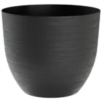 tera Pflanzgefäß "Over", Durchmesser: 280 mm, black