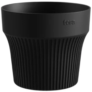 tera Übertopf "Tiny", Durchmesser: 115 mm, ash