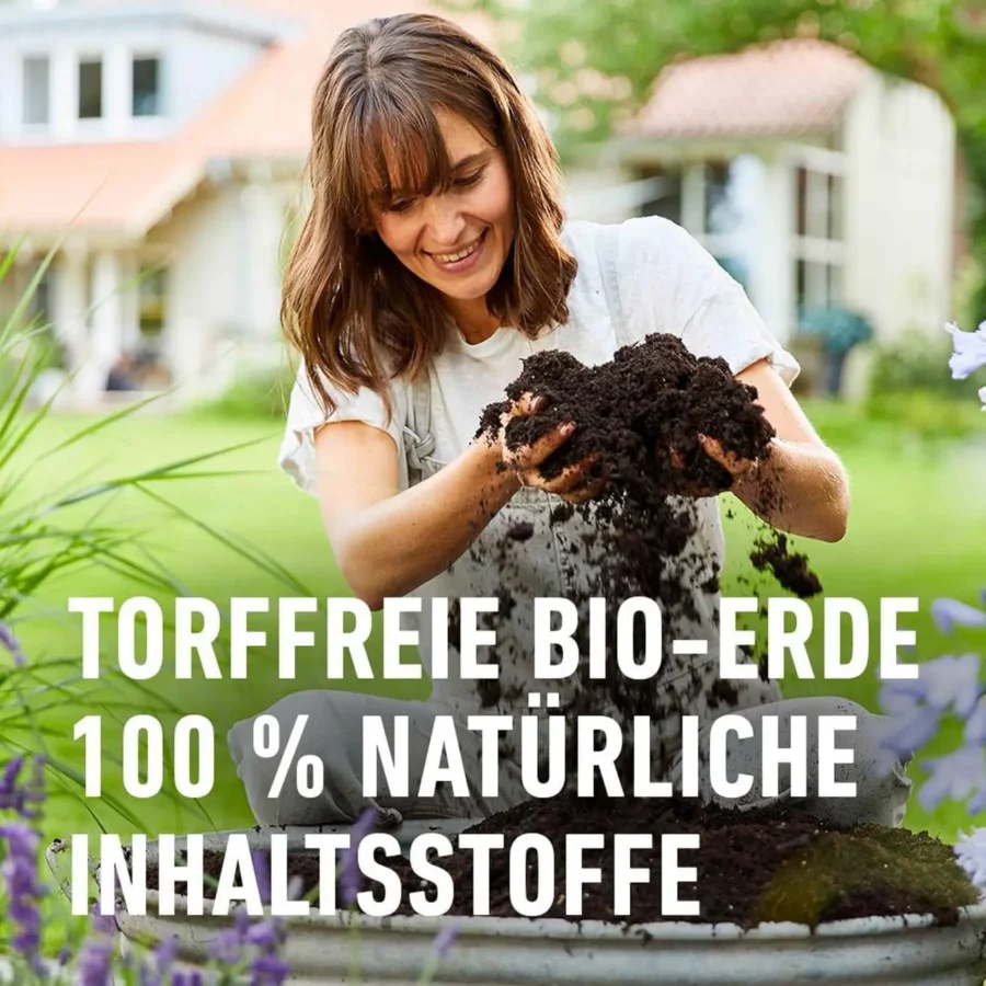 COMPO BIO Anzucht- und Kräutererde, torffrei, 10 Liter, ideal für gesundes Pflanzenwachstum und nachhaltige Gartenpflege.
