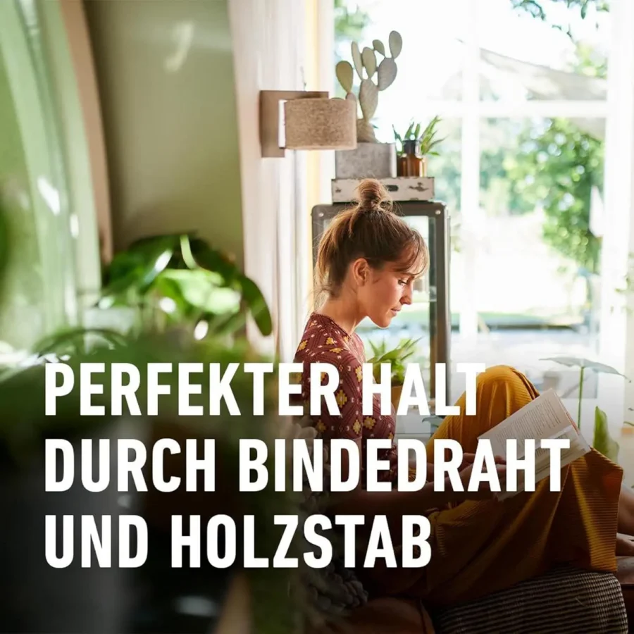 COMPO BIO Gelbsticker Leimfalle, insektizidfrei, effektiv gegen Fliegen, 6 Stück, ideal für ökologischen Gartenbau.
