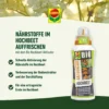 COMPO BIO Hochbeet Aktivator, 500 ml Dosierflasche, fördert gesundes Pflanzenwachstum und aktiviert Bodenlebewesen – ideal für biodynamisches Gärtnern.