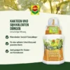 COMPO Kakteen- und Sukkulentendünger, 250 ml, optimal für gesundes Pflanzenwachstum, sorgt für kräftige Farben und üppige Blüten.