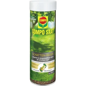 COMPO SAAT Schatten-Rasen, 300 g für 15 qm, Streudose