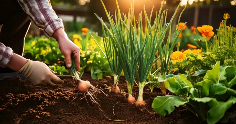 Die 6 besten Nachbarn für Zwiebeln: Tipps für Hobbygärtner zur optimalen Pflanzkombination für gesundes Wachstum und reichhaltige Ernte.
