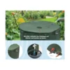 EDA Regentonne RECUPO, 250 Liter, grün, aus recyceltem Material, ideal für nachhaltige Regenwassernutzung im Garten.