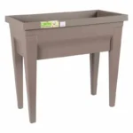 EDA Hochbeet "VEG&Table" City, taupe, groß