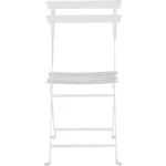 PAPERFLOW Outdoor-Klappstuhl EDEN, 2er Set, weiß