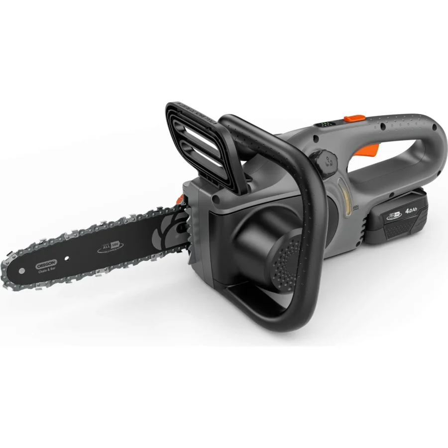 Gardena Akku-Kettensäge PowerSaw 250, 18V, ideal für schnelles Schneiden von Holz, leicht und handlich im robusten Set.