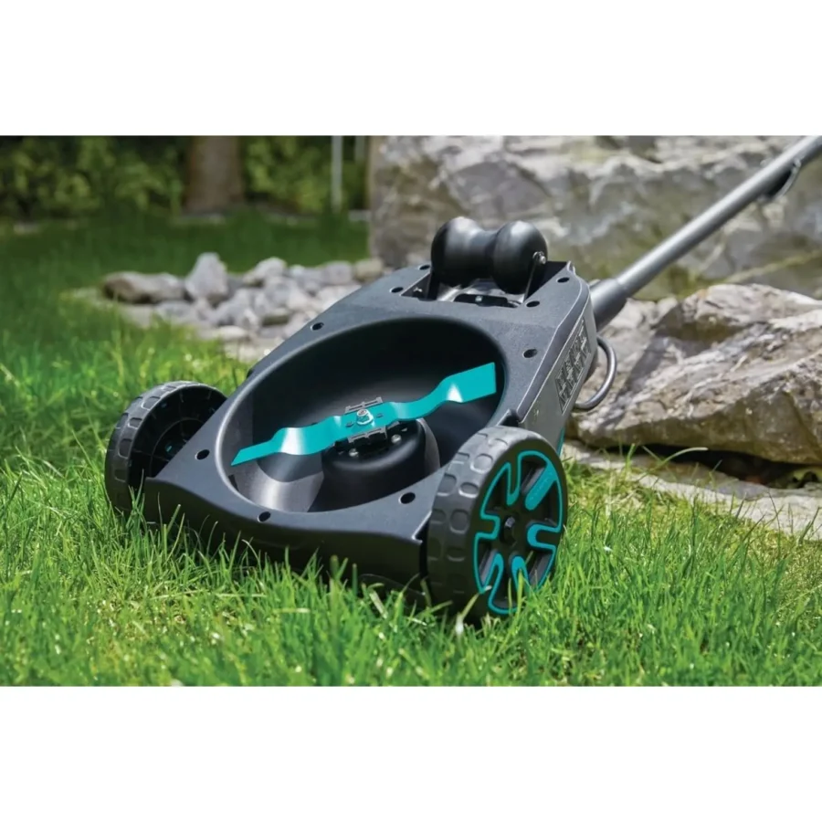 Gardena Akku-Rasenmäher HandyMower 22, 18V P4A solo, kabellos und leicht, ideal für präzises Mähen in kleinen Gärten.
