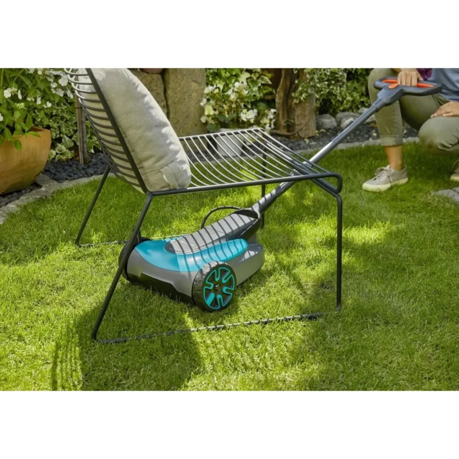 Gardena Akku-Rasenmäher HandyMower 22, 18V, kabellos, leicht und leistungsstark für müheloses Mähen, ideal für kleine Gärten.