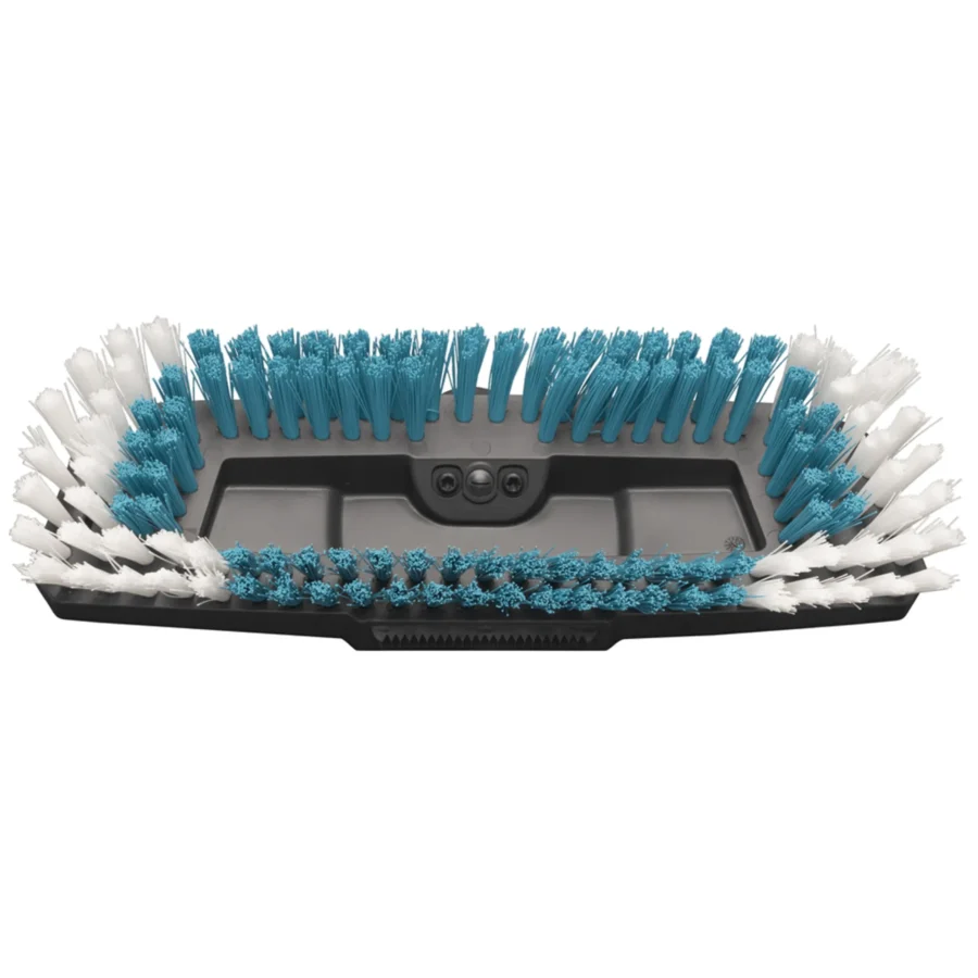 Gardena Cleansystem Stielbürste, 2-in-1, ideal für gründliche Reinigung von Terrassen und Gartenmöbeln, langlebig und robust.