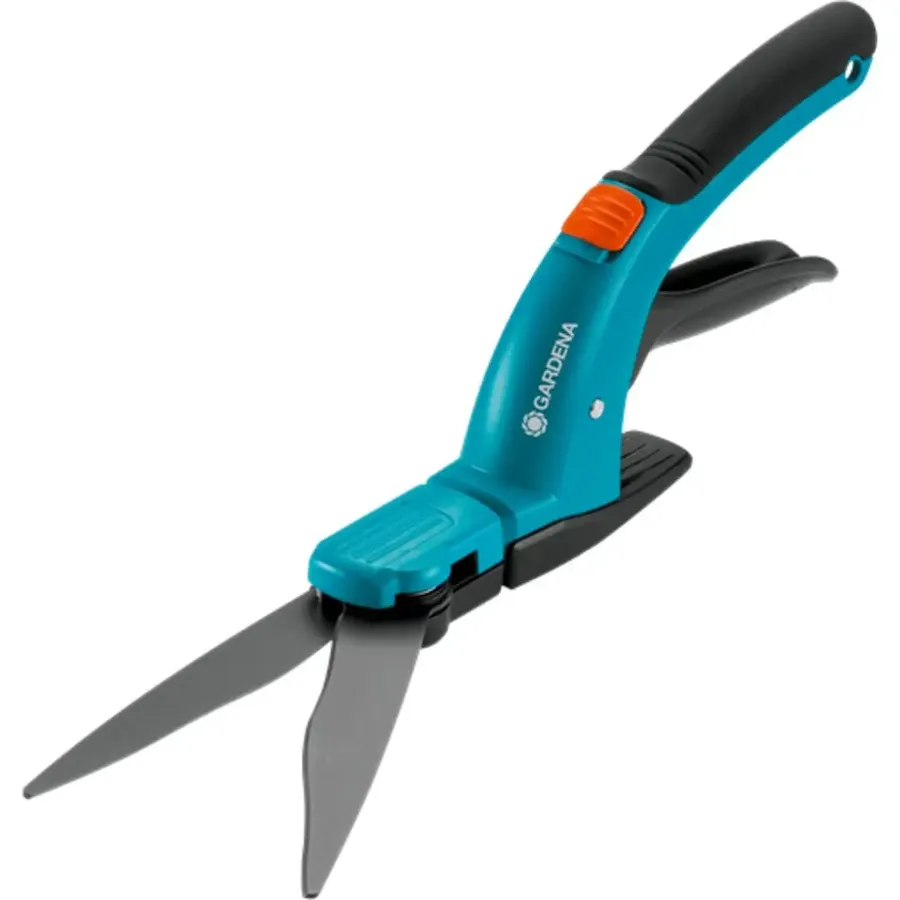 Gardena Comfort Grasschere, ergonomischer Griff für müheloses Schneiden von Gras und Pflanzen, leicht und präzise, ideal für Gärten und Balkone.