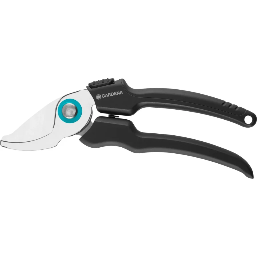 Gardena EcoLine Gartenschere, ergonomisch, ideal für präzise Schneidearbeiten, aus nachhaltigen Materialien, langlebig und umweltfreundlich.