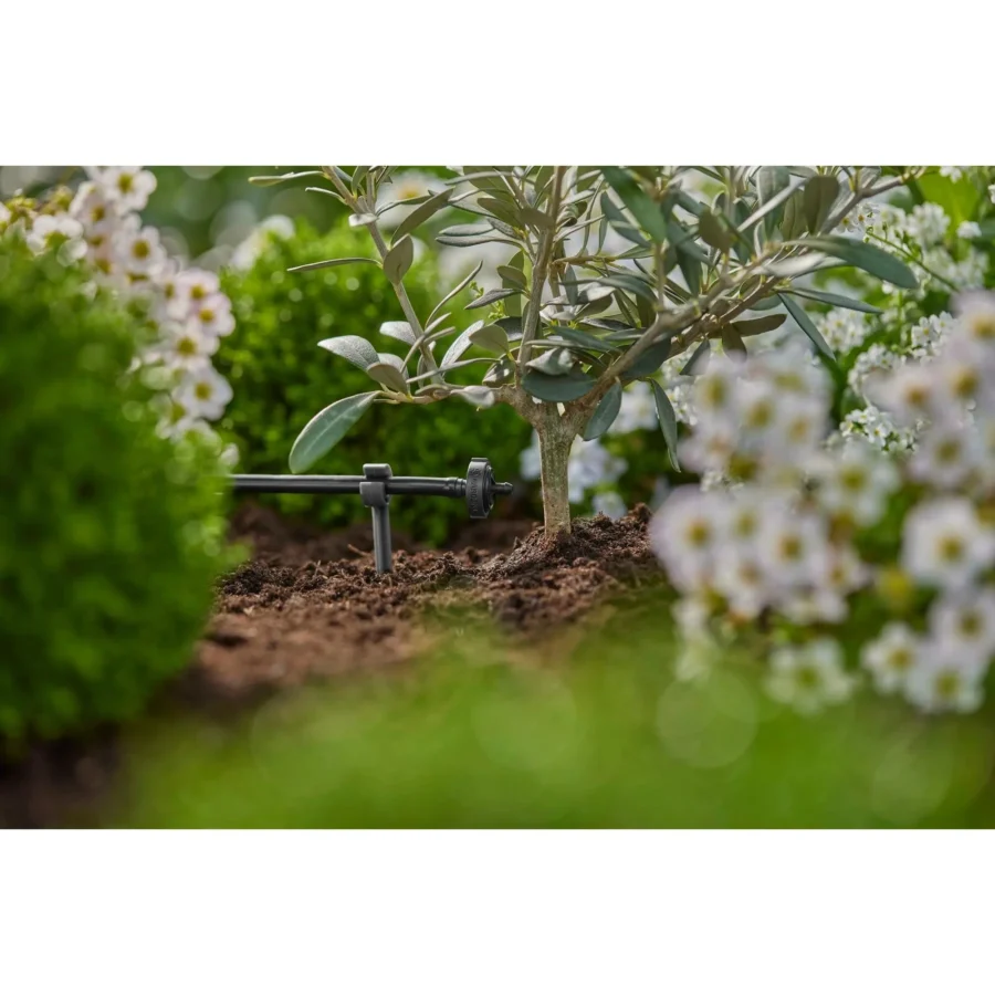 Gardena Micro-Drip-System Endtropfer, 2 l/h, druckregulierend, 10 Stück – ideal für präzise Pflanzenbewässerung im Garten.