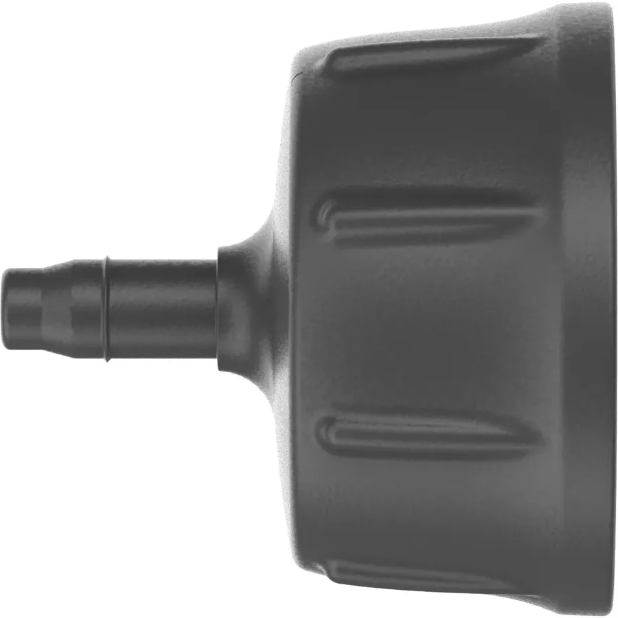 Gardena Micro-Drip-System Hahnanschluss für 4-6 mm Schläuche, einfache Installation, ideal für präzise Bewässerung im Garten.