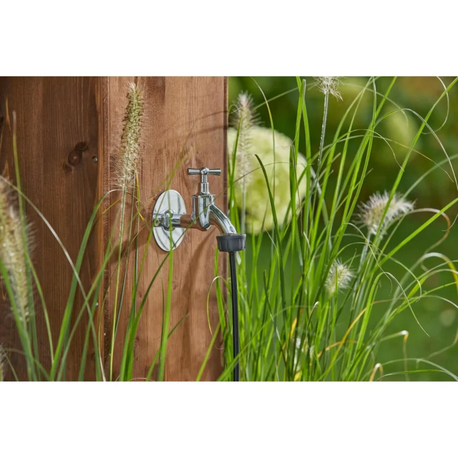 Gardena Micro-Drip-System Hahnanschluss für 4-6 mm Schlauch, langlebig, ideal für präzises Bewässern im Garten.