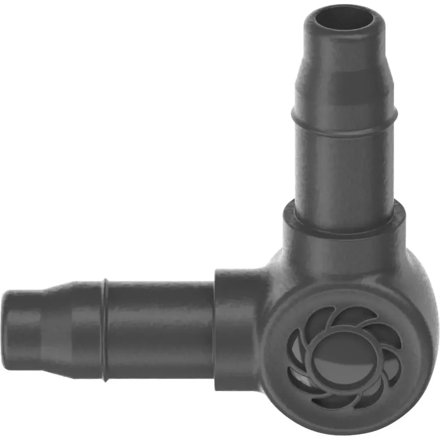 Gardena Micro-Drip-System L-Stück, 4-6 mm, 10 Stück, ideal für präzise Bewässerung im Garten – hochwertig und langlebig.