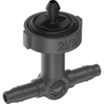 Gardena Micro-Drip-System Reihentropfer druckregulierend 2 l/h - Inhalt: 10 Reihentropfer, 1 Verschlusskappe