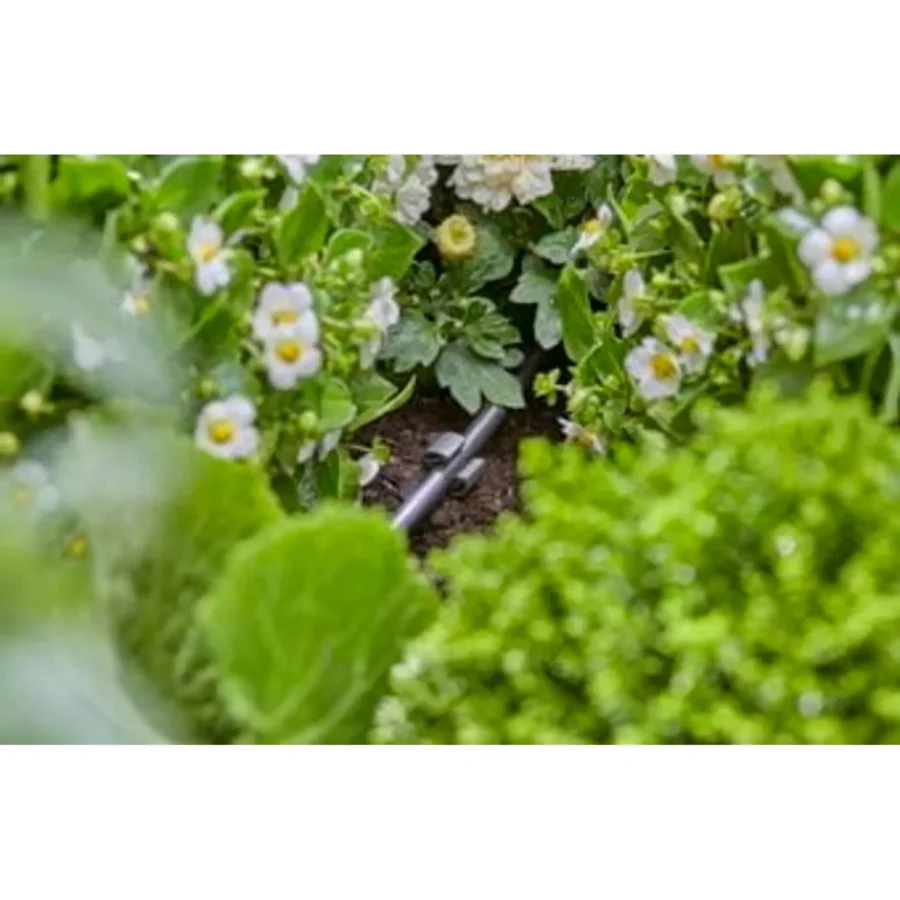 Gardena Micro-Drip-System Rohrhalter, 3/16 Zoll, 10 Stück, ideal zur sicheren Montage von Tropfschläuchen im Garten für gezielte Bewässerung.