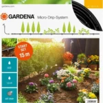 Gardena Micro-Drip-System Tropfbewässerung Set Gemüse-/Pflanzreihe (15 m)