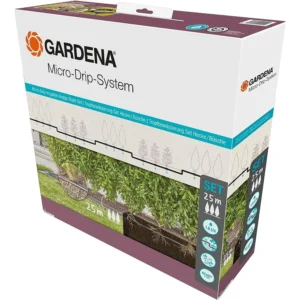 Gardena Micro-Drip-System Tropfbewässerung Set Hecke/Sträucher