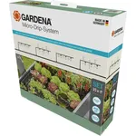 Gardena Micro-Drip-System Tropfbewässerung Set Hochbeet/Beet (35 Pflanzen)