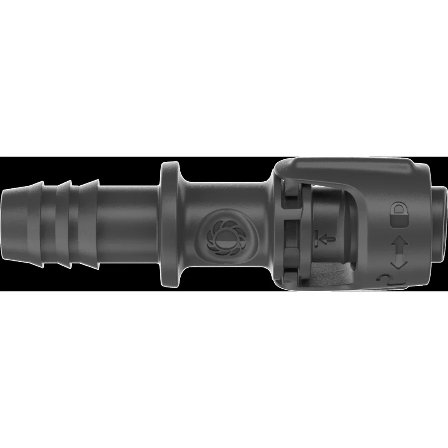 Gardena Micro-Drip-System Universalverbinder, 13 mm, ideal für präzise Bewässerung im Garten, langlebig und wetterfest.