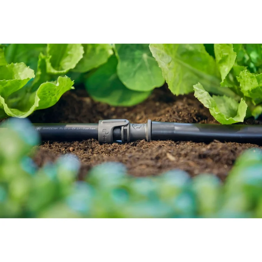 Gardena Micro-Drip-System Universalverbinder 13 mm, ideal für präzise Gartenbewässerung, langlebig und einfach zu installieren.